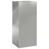 Support de Plante 2 pcs Argent 24 x 24 x 55 cm Acier galvanisé 553890553890