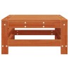 Repose-pieds de jardin Pin massif Brun Ciré 57,5 x 57,5 x 30 cm 553900553900