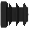 Capuchons d'extrémité 12 pcs Noir 15 x 15 x 15 mm PP 553908553908