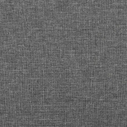 Tête de lit murale 12 pcs Gris clair 60 x 15 cm tissu 553920553920