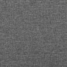 Tête de lit murale 12 pcs Gris clair 60 x 15 cm tissu 553920553920