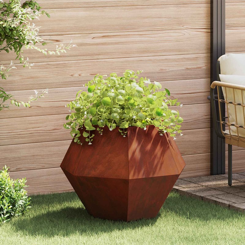Jardinière Rouillé 75 x 75 x 60 cm 553921553921