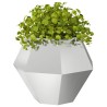 Jardinière 2 pcs Argent 75 x 75 x 60 cm Acier galvanisé 553922553922
