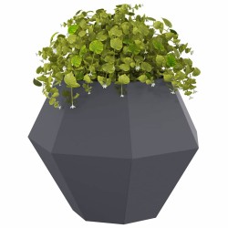 Jardinière 2 pcs Anthracite 75 x 75 x 60 cm Acier 553925553925