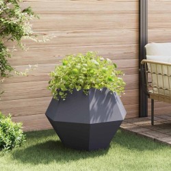 Jardinière 2 pcs Anthracite 75 x 75 x 60 cm Acier 553925553925