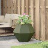 Jardinière Vert olive 75 x 75 x 60 cm Acier 553926553926