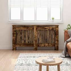 Cache-Radiateur Chêne fumé 152 x 19 x 81,5 cm Bois d'ingénierie 553937553937