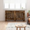 Cache-Radiateur Chêne fumé 152 x 19 x 81,5 cm Bois d'ingénierie 553937553937