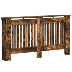 Cache-Radiateur Chêne fumé 152 x 19 x 81,5 cm Bois d'ingénierie 553937553937