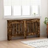 Cache-Radiateur Chêne fumé 152 x 19 x 81,5 cm Bois d'ingénierie 553937553937