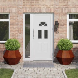 Jardinière 2 pcs Rouillé 75 x 75 x 60 cm 553938553938