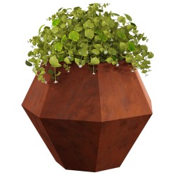 Jardinière 2 pcs Rouillé 75 x 75 x 60 cm 553938553938