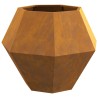 Jardinière 2 pcs Rouillé 75 x 75 x 60 cm 553938553938