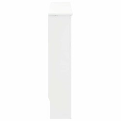 Cache-Radiateur Blanc brillant 152 x 19 x 81,5 cm 553939553939