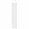 Cache-Radiateur Blanc brillant 152 x 19 x 81,5 cm 553939553939