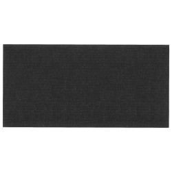 Tête de lit murale 12 pcs Noir 60 x 30 cm tissu 553940553940
