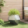 Jardinière 2 pcs Argent 75 x 75 x 60 cm Acier inoxydable 553944553944