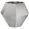 Jardinière 2 pcs Argent 75 x 75 x 60 cm Acier inoxydable 553944553944