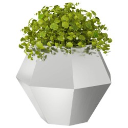 Jardinière Argent 75 x 75 x 60 cm Acier galvanisé 553945553945