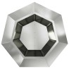 Jardinière Argent 75 x 75 x 60 cm Acier galvanisé 553945553945