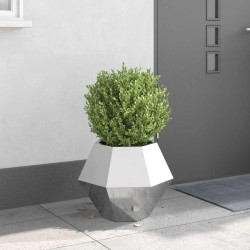 Jardinière Argent 50 x 50 x 40 cm Acier inoxydable 553946553946