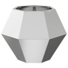 Jardinière Argent 50 x 50 x 40 cm Acier inoxydable 553946553946