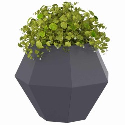 Jardinière 2 pcs Anthracite 50 x 50 x 40 cm Acier 553947553947