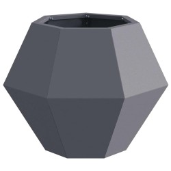 Jardinière 2 pcs Anthracite 50 x 50 x 40 cm Acier 553947553947