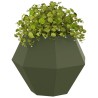 Jardinière Vert olive 50 x 50 x 40 cm Acier 553948553948