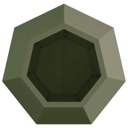 Jardinière Vert olive 50 x 50 x 40 cm Acier 553948553948