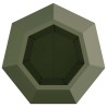 Jardinière Vert olive 50 x 50 x 40 cm Acier 553948553948