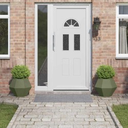 Jardinière 2 pcs Vert olive 50 x 50 x 40 cm Acier 553949553949