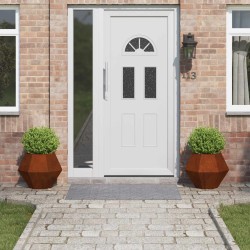 Jardinière 2 pcs Rouillé 50 x 50 x 40 cm 553950553950