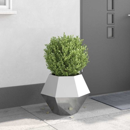 Jardinière Argent 50 x 50 x 40 cm Acier galvanisé 553951553951
