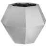 Jardinière Argent 50 x 50 x 40 cm Acier galvanisé 553951553951