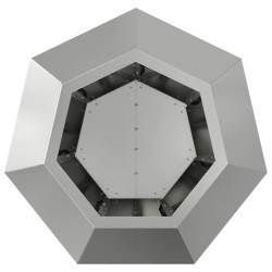 Jardinière Argent 50 x 50 x 40 cm Acier galvanisé 553951553951