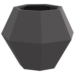 Jardinière 2 pcs Noir 50 x 50 x 40 cm Acier 553952553952