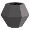 Jardinière 2 pcs Noir 50 x 50 x 40 cm Acier 553952553952