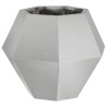 Jardinière 2 pcs Argent 50 x 50 x 40 cm Acier inoxydable 553954553954