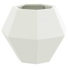 Jardinière 2 pcs Blanc 50 x 50 x 40 cm Acier 553960553960