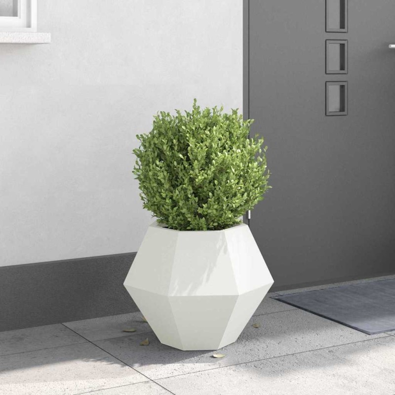 Jardinière Blanc 50 x 50 x 40 cm Acier 553962553962