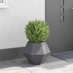Jardinière Anthracite 50 x 50 x 40 cm Acier 553963553963