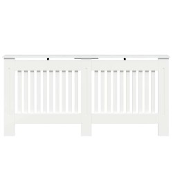 Cache-Radiateur Blanc brillant 172 x 19 x 81,5 cm 553965553965