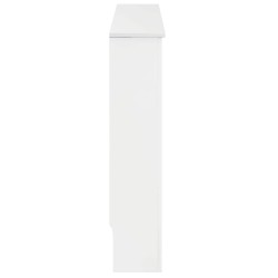 Cache-Radiateur Blanc brillant 172 x 19 x 81,5 cm 553965553965
