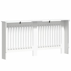 Cache-Radiateur Blanc brillant 172 x 19 x 81,5 cm 553965553965