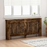Cache-Radiateur Chêne fumé 172 x 19 x 81,5 cm Bois d'ingénierie 553966553966