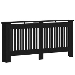Cache-Radiateur Chêne noir 172 x 19 x 81,5 cm Bois d'ingénierie 553969553969