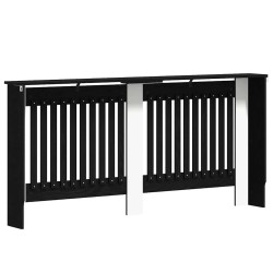 Cache-Radiateur Chêne noir 172 x 19 x 81,5 cm Bois d'ingénierie 553969553969