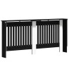 Cache-Radiateur Chêne noir 172 x 19 x 81,5 cm Bois d'ingénierie 553969553969