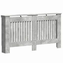 Cache-Radiateur Gris béton 152 x 19 x 81,5 cm Bois d'ingénierie 553970553970